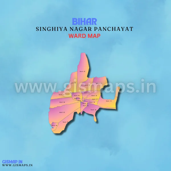 Singhiya Nagar Panchayat Ward Map